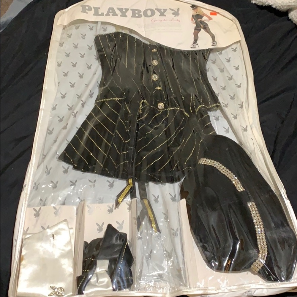 Halloween gangsta lady costume